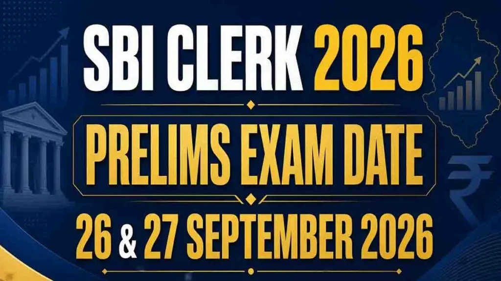 SBI Bank Clerk Recruitment 2026