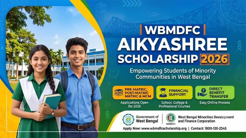 WBMDFC Aikyashree Scholarship: এই বছর নতুন নিয়ম, কারা পাবেন এবং কত টাকা?
